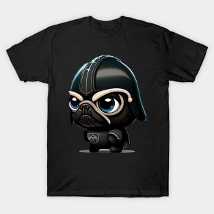 French Bulldog (Pug) as football player eight T-Shirt